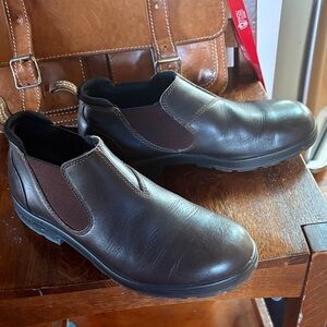 Blundstone Men's Dark Brown Leather Boots